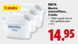 Lidl Brita Maxtra reservefilters aanbieding