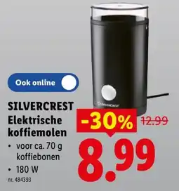 Lidl Silvercrest Elektrische koffiemolen aanbieding