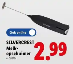 Lidl Silvercrest Melk opschuimer aanbieding