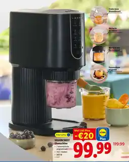 Lidl Silvercrest ijsmachine aanbieding