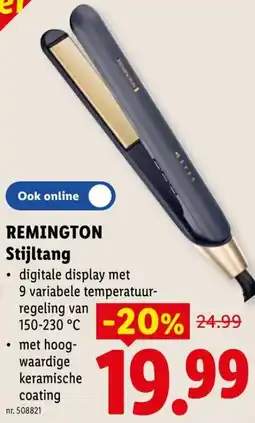Lidl Remington Stijltang aanbieding