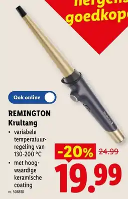 Lidl Remington Krultang aanbieding