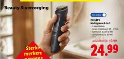 Lidl Philips Multigroom 6-in-1 aanbieding