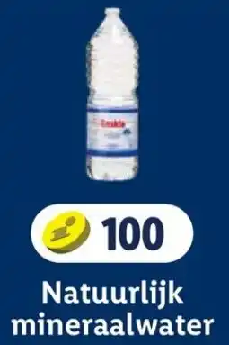 Lidl Natuurlijk mineraalwater aanbieding