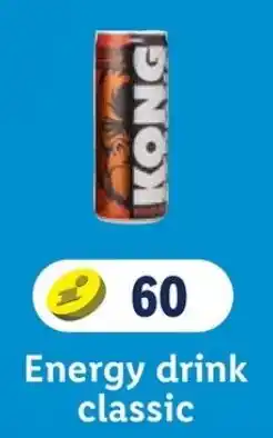 Lidl Energy drink classic aanbieding