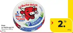 Carrefour Kaas La Vache qui rit aanbieding