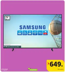 Carrefour Samsung UE75U7020F aanbieding