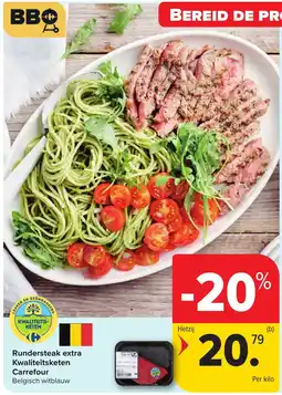 Carrefour Market Rundersteak extra Kwaliteitsketen Carrefour aanbieding