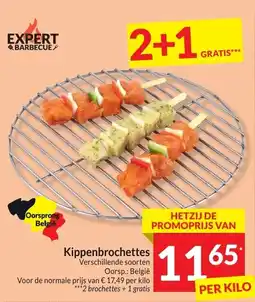 Intermarché Kippenbrochettes aanbieding