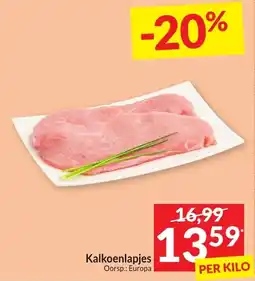 Intermarché Kalkoenlapjes aanbieding