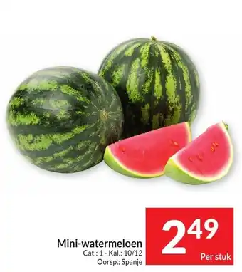 Intermarché Mini-watermeloen aanbieding