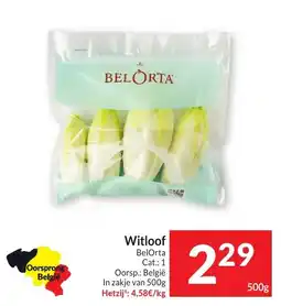 Intermarché BelOrta Witloof aanbieding
