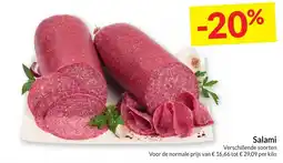 Intermarché Salami aanbieding