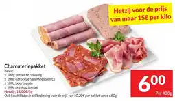 Intermarché Charcuteriepakket aanbieding