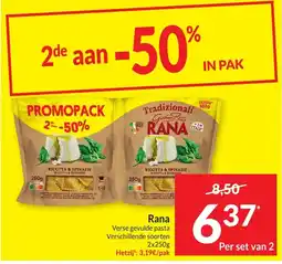 Intermarché Rana Verse gevulde pasta aanbieding