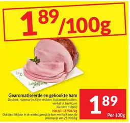 Intermarché Gearomatiseerde en gekookte ham aanbieding