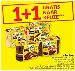 Intermarché La Laitière aanbieding