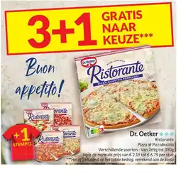 Intermarché Dr. Oetker Ristorante Pizza of Piccolissima aanbieding