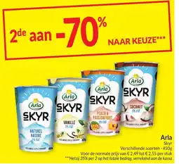 Intermarché Arla Skyr aanbieding