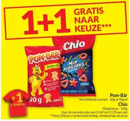 Intermarché Pom-Bär of Chio Mixplosions aanbieding