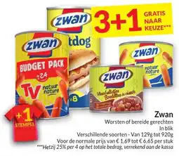 Intermarché Zwan Worsten of bereide gerechten aanbieding