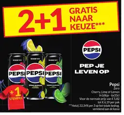 Intermarché Pepsi Zero aanbieding
