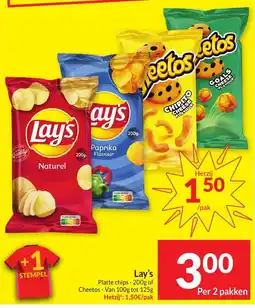 Intermarché Lay's aanbieding