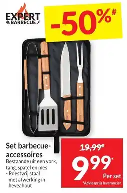Intermarché Set barbecue accessoires aanbieding