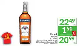 Intermarché Ricard Original 45° aanbieding