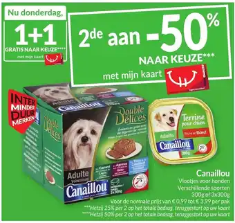 Intermarché Canaillou Vlootjes voor honden aanbieding