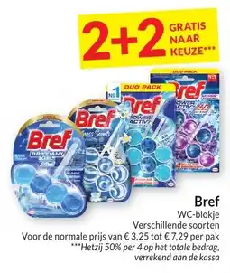Intermarché Bref WC-blokje aanbieding