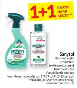 Intermarché Sanytol aanbieding