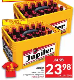Intermarché Jupiler pils aanbieding