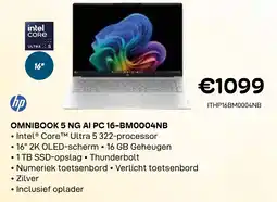 CompuDeals HP Omnibook 5 NG AI PC 16-BM0004NB aanbieding
