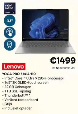 CompuDeals Lenovo Yoga Pro 7 14IAH10 aanbieding