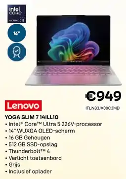 CompuDeals Lenovo Yoga Slim 7 14ILL10 aanbieding