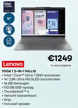 CompuDeals Lenovo Yoga 7 2-in-1 14ILL10 aanbieding