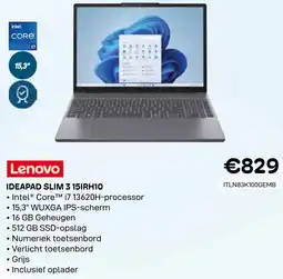 CompuDeals Lenovo Ideapad Slim 3 15IRH10 aanbieding