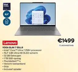 CompuDeals Lenovo Yoga Slim 7 15ILL9 aanbieding