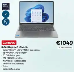 CompuDeals Lenovo Ideapad Slim 5 16IMH10 aanbieding