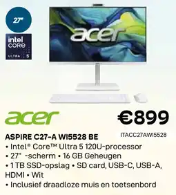 CompuDeals Acer Aspire C27-A WI5528 BE aanbieding