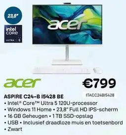 CompuDeals Acer Aspire C24-B 15428 BE aanbieding
