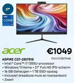 CompuDeals Acer Aspire C27-2B17516 aanbieding