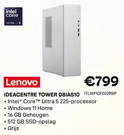 CompuDeals Lenovo Ideacentre Tower 08IAS10 aanbieding