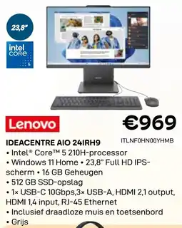 CompuDeals Lenovo Ideacentre AIO 24IRH9 aanbieding
