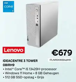 CompuDeals Lenovo Ideacentre 3 tower 08IRH9 aanbieding