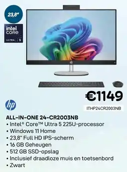 CompuDeals HP All-in-one 24-CR2003NB aanbieding