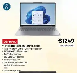 CompuDeals Lenovo Thinkbook 16 G8 IAL- intel core aanbieding