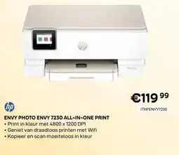 CompuDeals Hp Envy photo envy 7230 all-in-one print aanbieding
