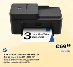 CompuDeals HP Deskjet 4320 all-in-one printer aanbieding